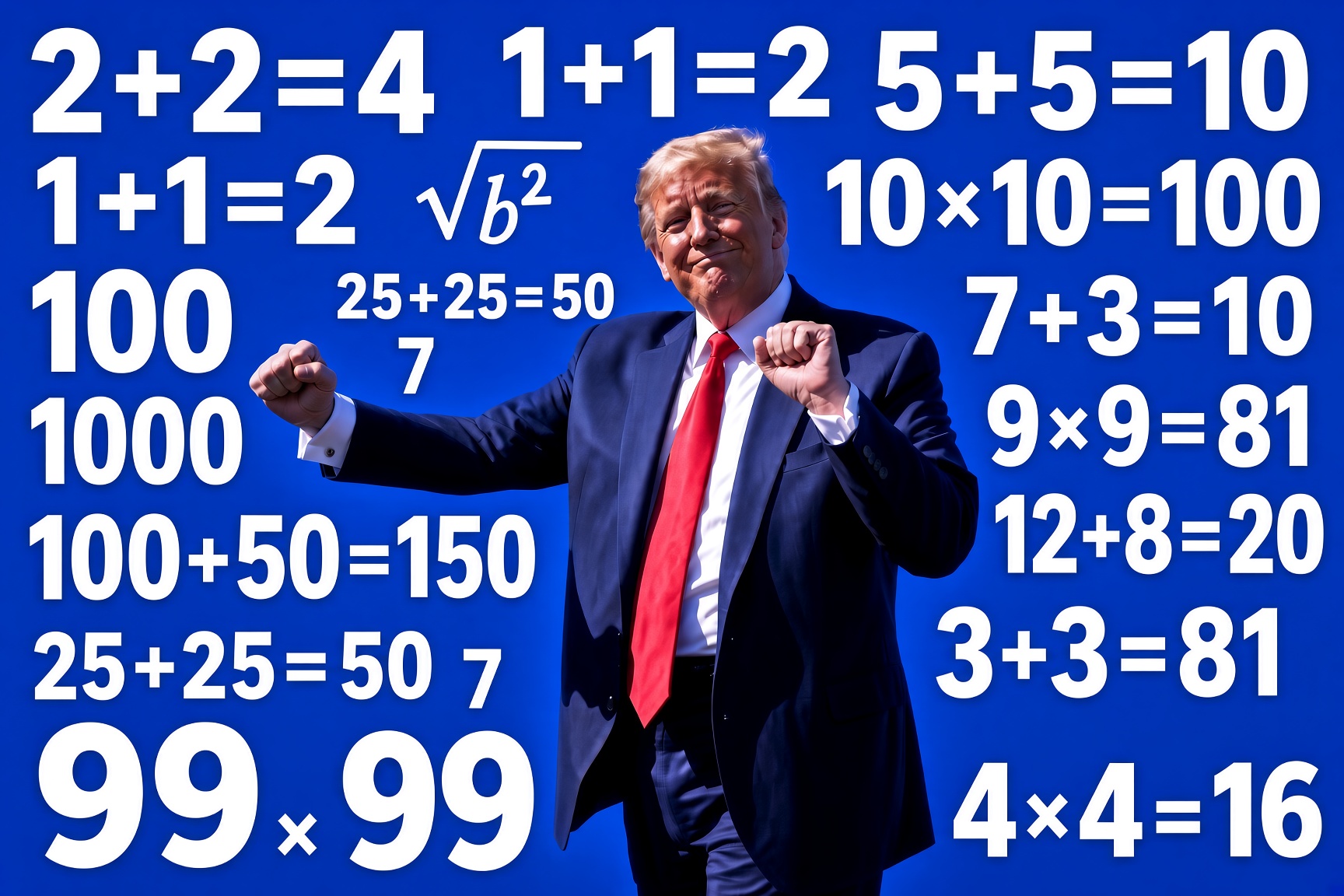Nick Abbot soundbite: Trump passes his maths test