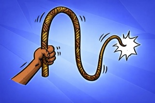 Nick Abbot soundbite: Whip crack